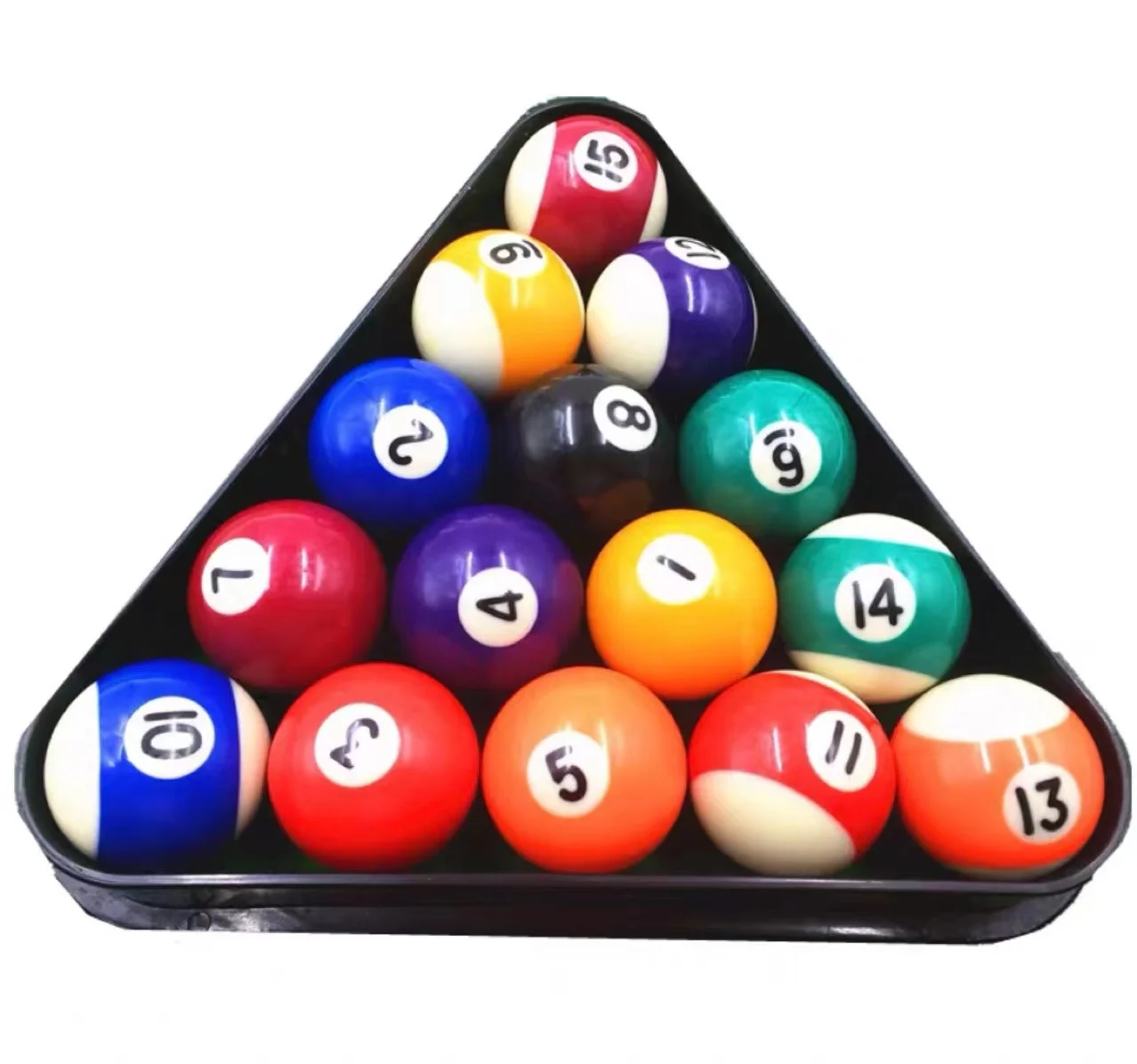 حجم عادي 57.2 مللي متر أمريكي أسود 8 كرات السنوكر الكرة مجموعة كاملة 16 كرات طاولة بلياردو اكسسوارات البلياردو اكسسوارات #5