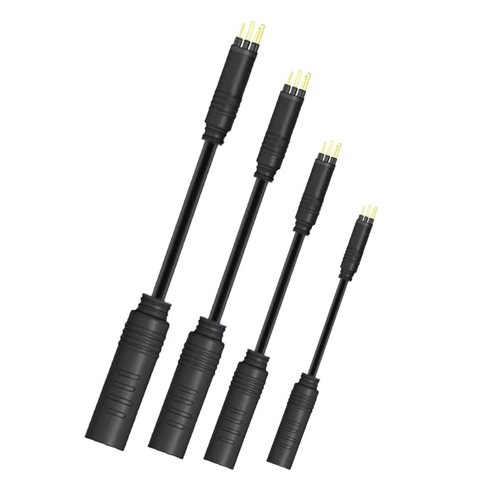 1PC Electric Bicycle Motor Cable For 250-1000w Motor 9pin Extension Wire Male To Female Extension For Bafang E-Bike Accessories