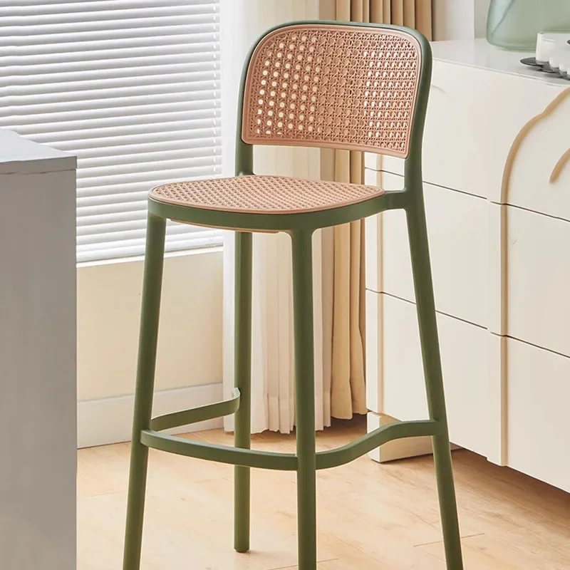 Balcony Wishbone Bar Stools Kitchen Luxury Luxury Outdoor Designer Barstools Bedroom Hairdressing Banqueta Trendy Furniture