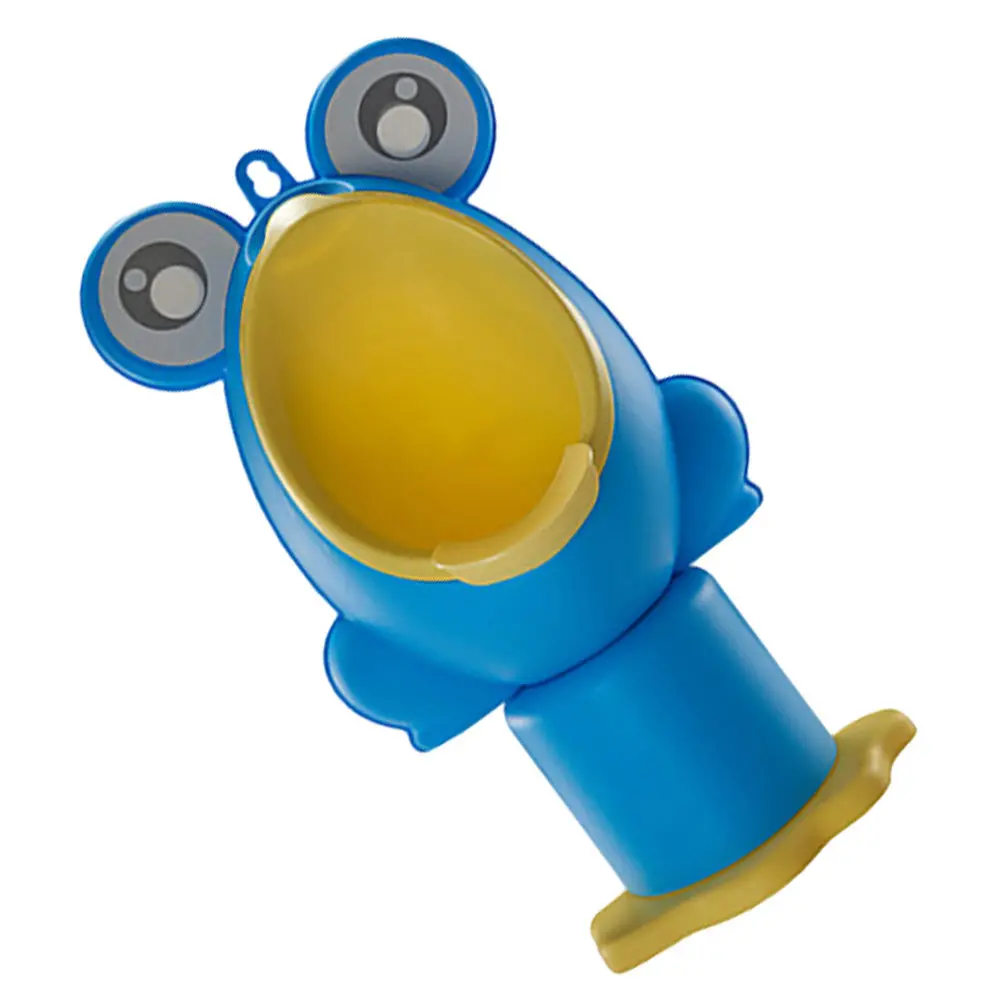 Kids Standing Urinal for Boys – Cartoon Animal Potty Training Tool with Rotating Water Wheel & Removable Waste Tank
