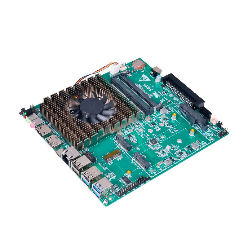 AvaCoreOPS pc motherboard with size 170*190mm with CPU i5-12450H/i7-12650H processor HDMI+DP display ports TYPE-C 4*USB 2*DDR4 1