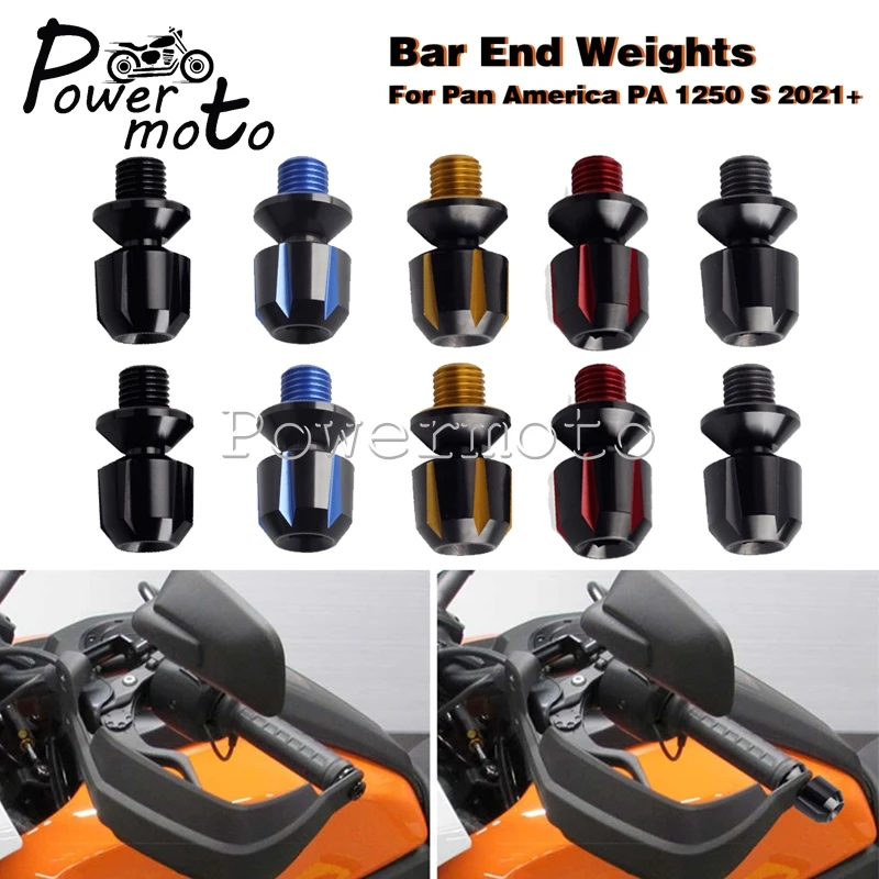 Aluminum Handlebar Grip End Plug Cover For Harley Pan America 1250 CVO RA1250 RA1250S 2024 2023 2022 2021 Motorcycle Accessories