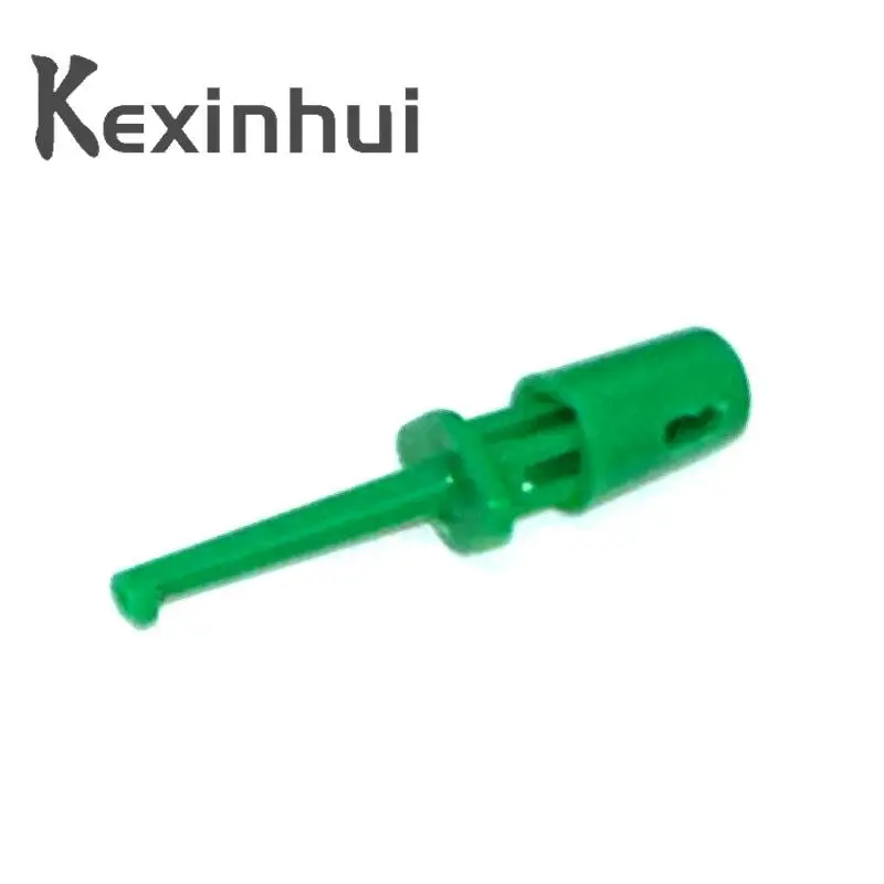 10 шт Мини один тест крюк клип тест зонд для электронного теста IC захват маленький размер круглый крокодил Клип крюк Тест Зажим