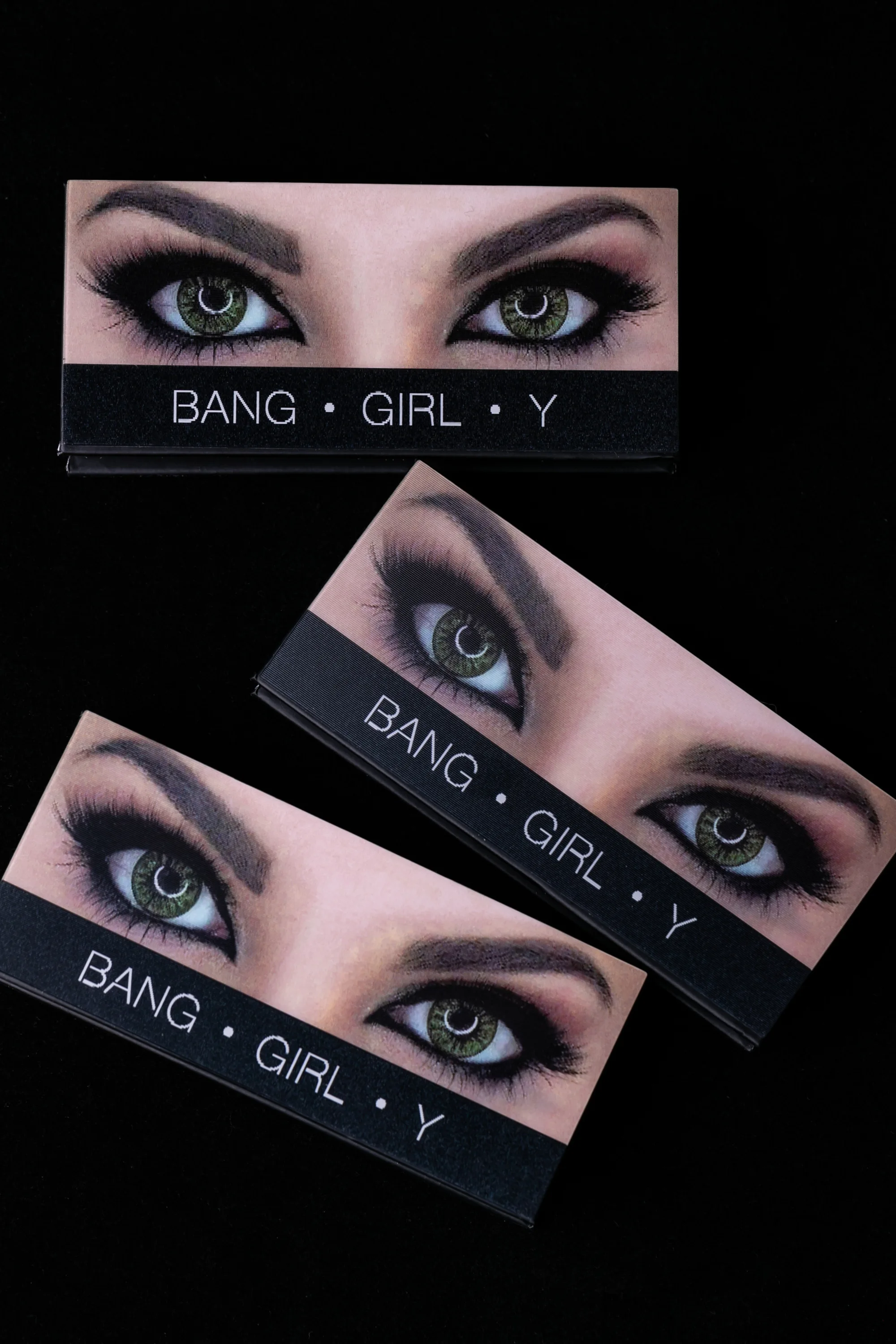 banggirly-プロフェッショナルラテンダンスまつげ厚い扇形フェイクマスカラ競技用ホームフィットネススポーツファン用品
