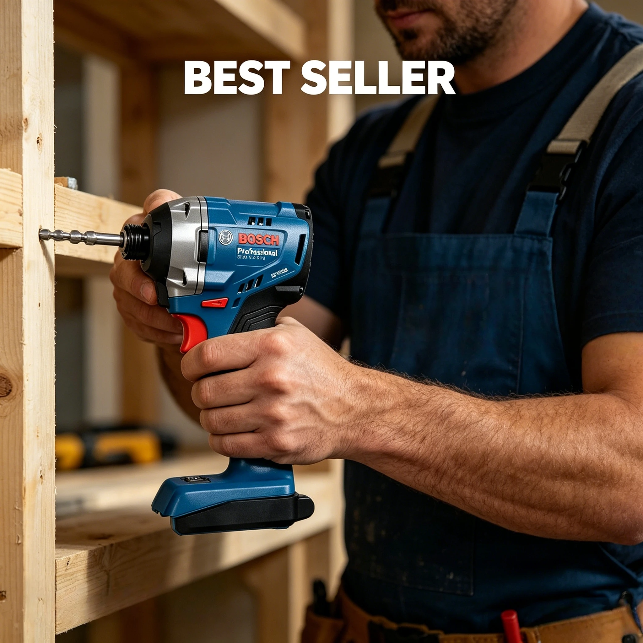 BOSCH GDR 18V-215 Cordless Impact Driver Professional 215 Nm Brushless Impact Drill 1/4