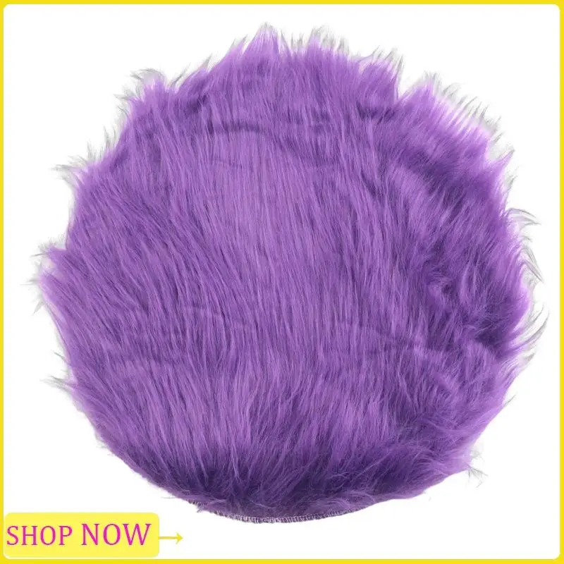 Especial Faux Sheepskin Wool Carpet 30 X 30 Cm  Soft Longhair Decorative Carpet Cushion Chair Sofa Mat