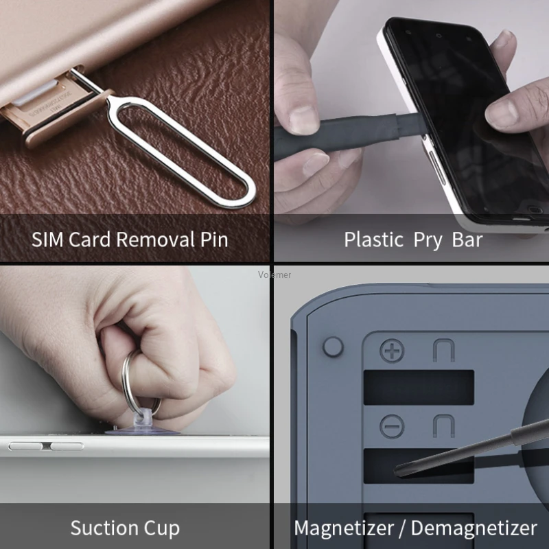 Youpin JIMI 26 IN 1 Multi-zweck Präzision Schraubendreher-set Reparatur Werkzeug DIY Schraube Austauschbare Fahrer Set W/pinzette отвертка