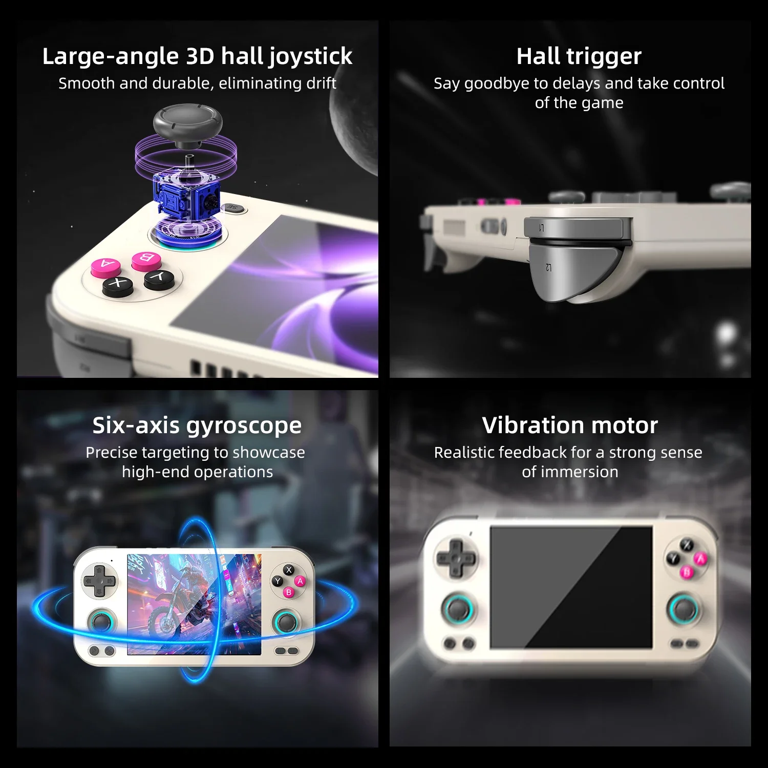 ANBERNIC RG476H 4.7 120Hz Android 13 Handheld Game Console