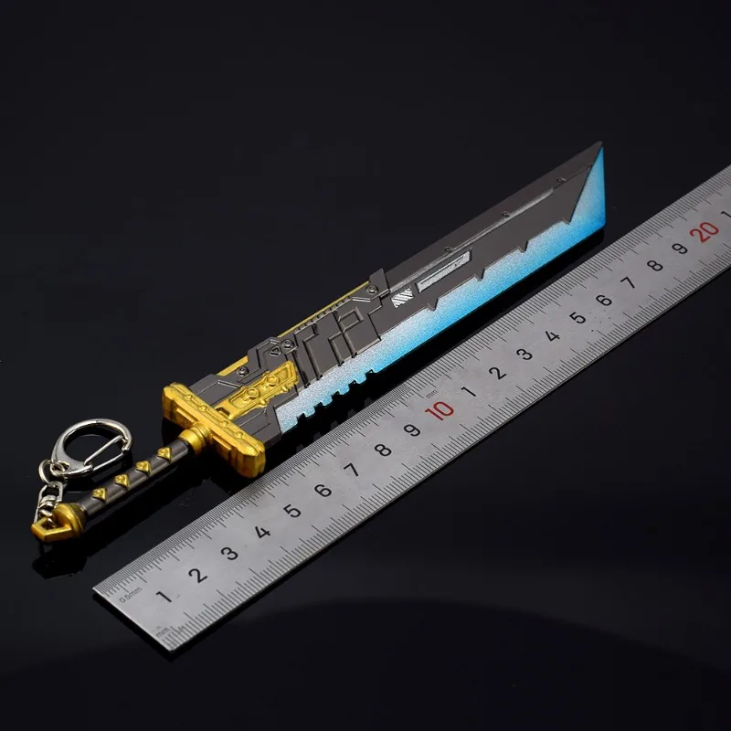 Apex Heirloom Weapon FF7 Remake Cloud Buster Sword Game llaveros de Metal, modelo de espada, colecciones periféricas, muñecas, juguetes, regalos, 21cm