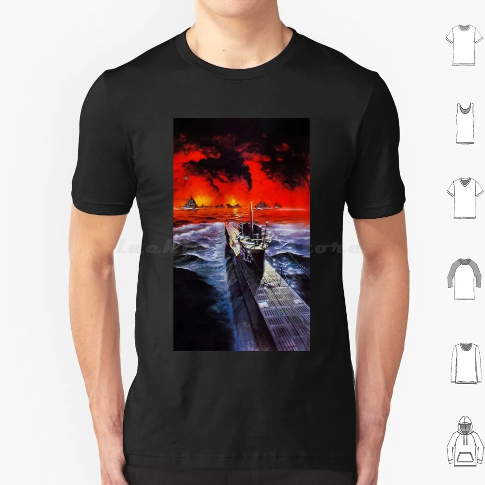Das Boot-Minimalist T Shirt Cotton Men Women DIY Print Das Boot German U Boat Boot Battle Germany World War Wwii Atlantic Navy