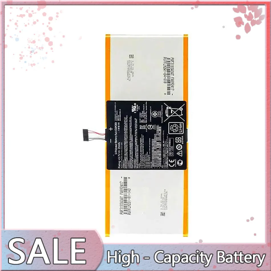 

Для Asus для Memo Pad K00A ME302C для Memopad 10,1 "TF303K 1B014A аккумулятор для планшета прочный большой емкости 6560 мАч C12P1301