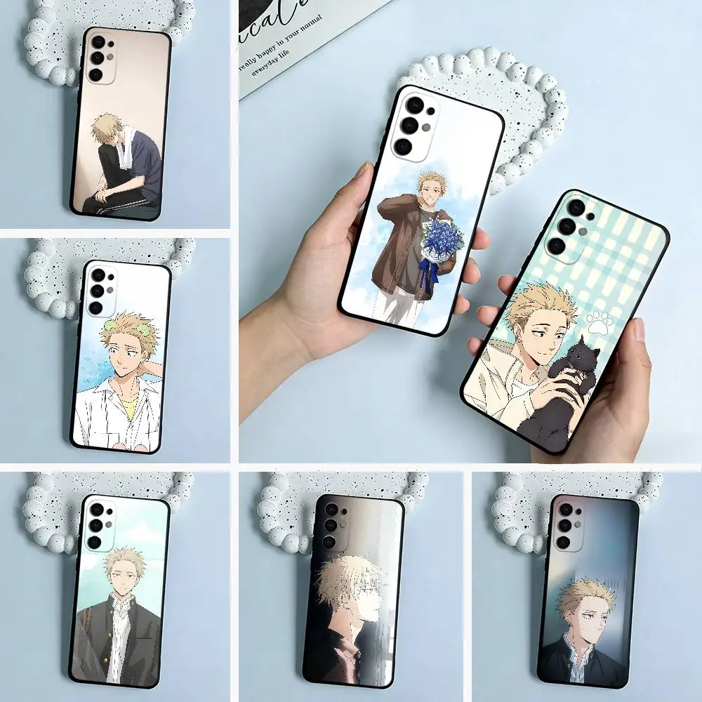 

T-Tsumugi- Rintaro Phone Case For Samsung S25,S24,S21,S22,S23,S30,Ultra,S20,Plus,Fe,Lite,Black Soft Silicone