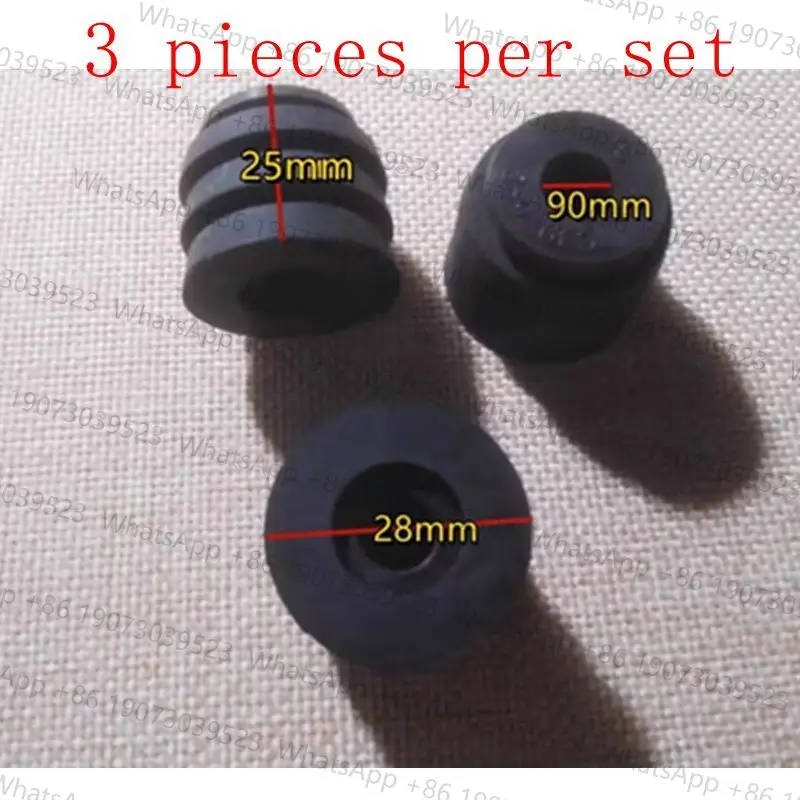 3PCS air conditioning compressor shock absorber feet