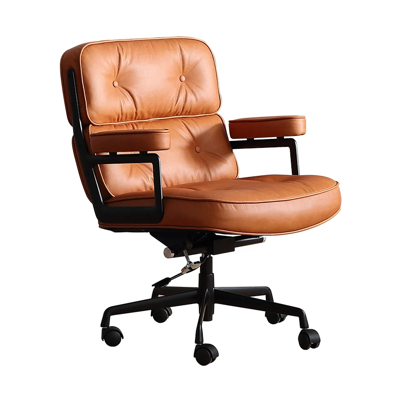 

Leather Computer Chair Gaming Office Computer Ergonomics Desk Boss Chair