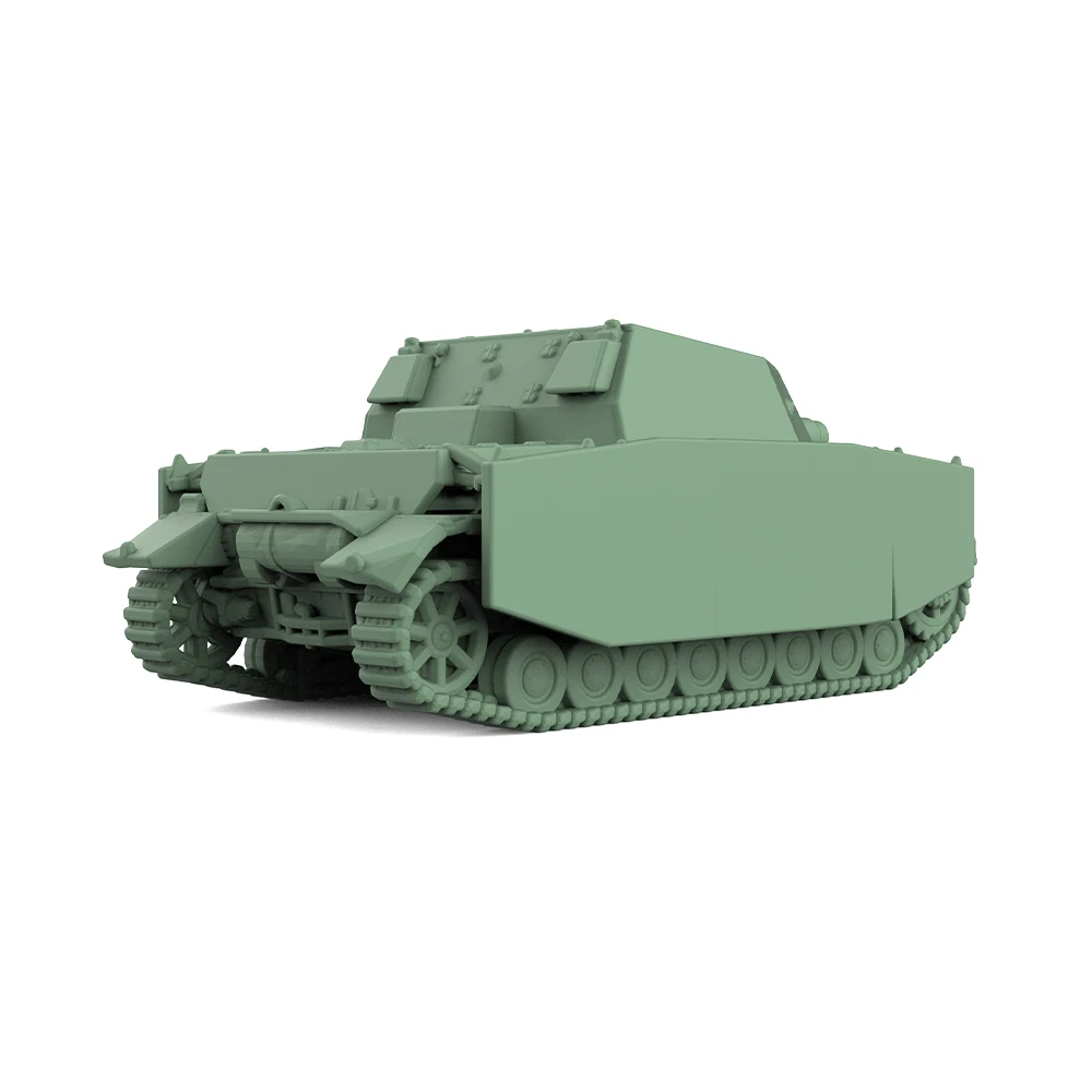 

SSMODEL SS398 1/48 1/87 1/160 1/220 Комплект военной модели Немецкий BRUMMB»), Самоходный противотанковый пистолет