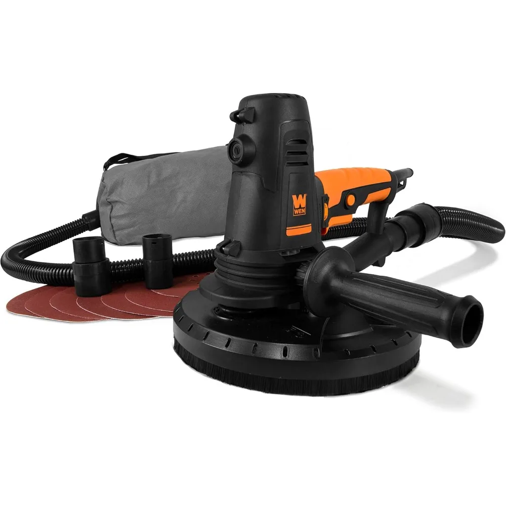 

WEN DW1085 10-Amp Variable Speed Handheld Drywall Sander with Dust Hose and Collection Bag , Black