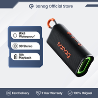 Sanag M15 Protable Bluetooth Speaker IPX4 3D Stereo Wireless Speaker 10H Bluetooth 5.3 Sound Surround Loudspeaker