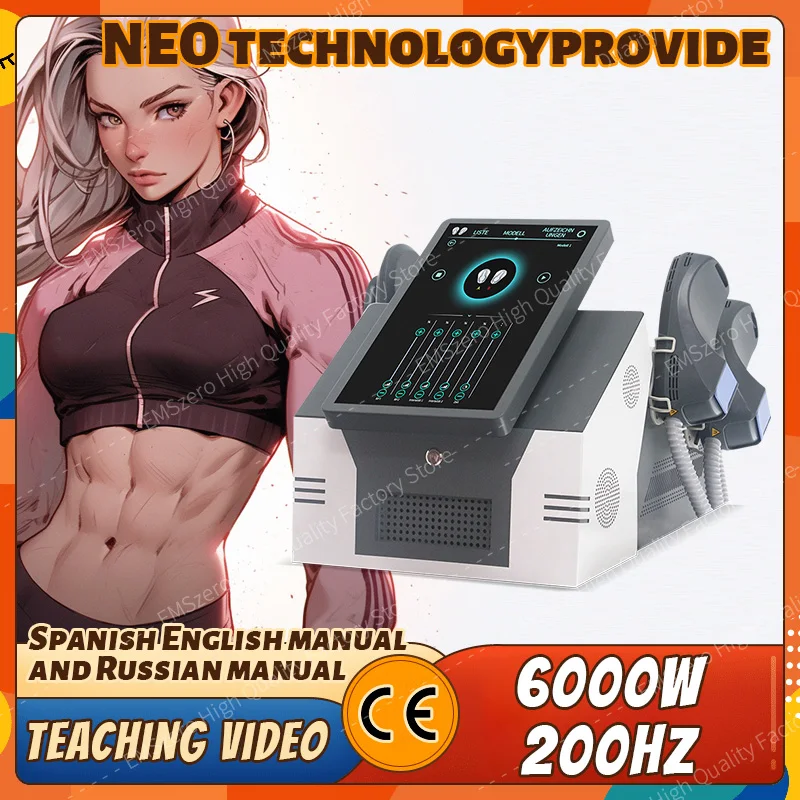 

EMS body slimming Scuplt machine NEO 2024 Professional Body Contouring HIEMT EMSzero Fat loss Muscle building stimulation