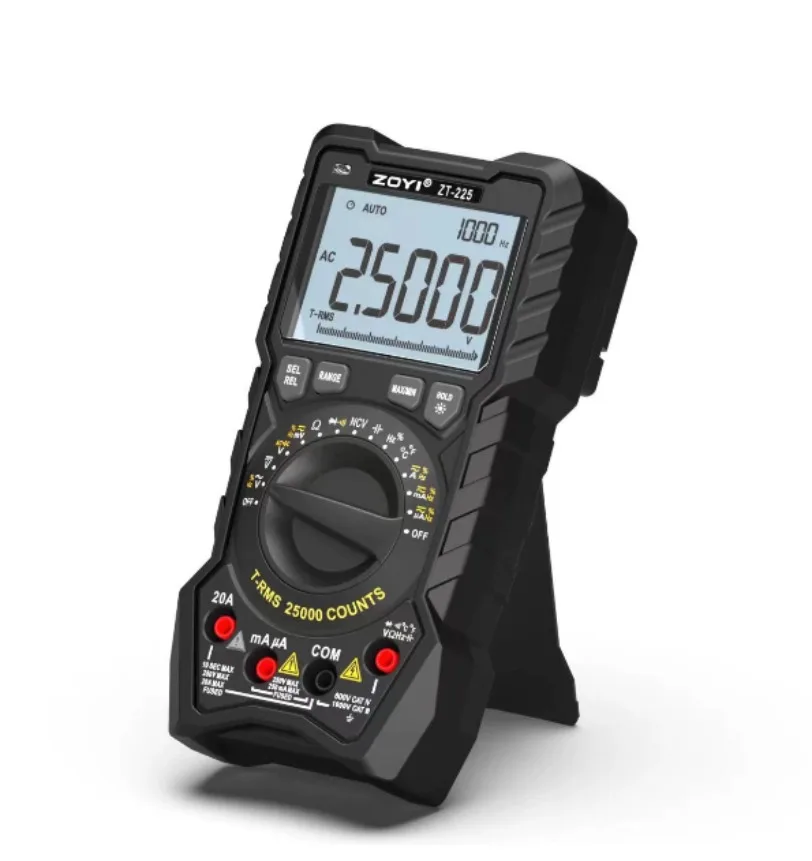 1pc ZOYI ZT-225 Digital Automatic Multimeter Electrical Maintenance 25000 Counts*SY