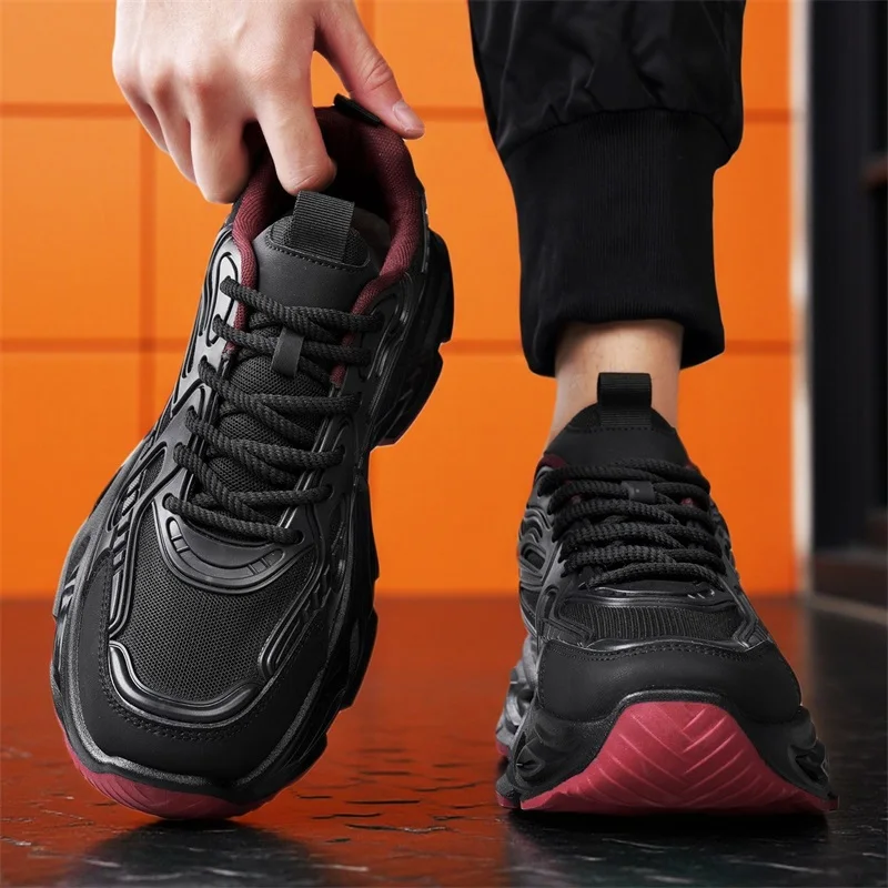 

Мужские повседневные кроссовки весна-лето, новые, дышащие, с мягкой подошвой, противоскользящие, для бега на открытом воздухе, спортивные кроссовки для студентов, скоростные кроссовки для спорта.