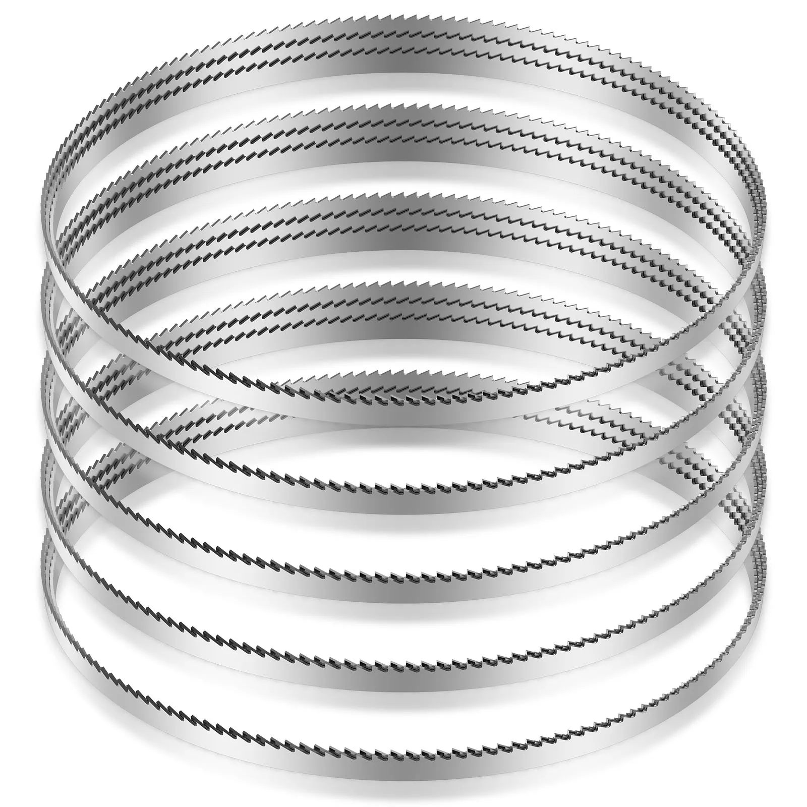 5Pcs 1400 686mm Bandsaw Blade Band Saw Blades 1400 686 6.35 0.35mm 10 24TPI cutting Woodworking For 8'' Bandsaw Draper Einhell