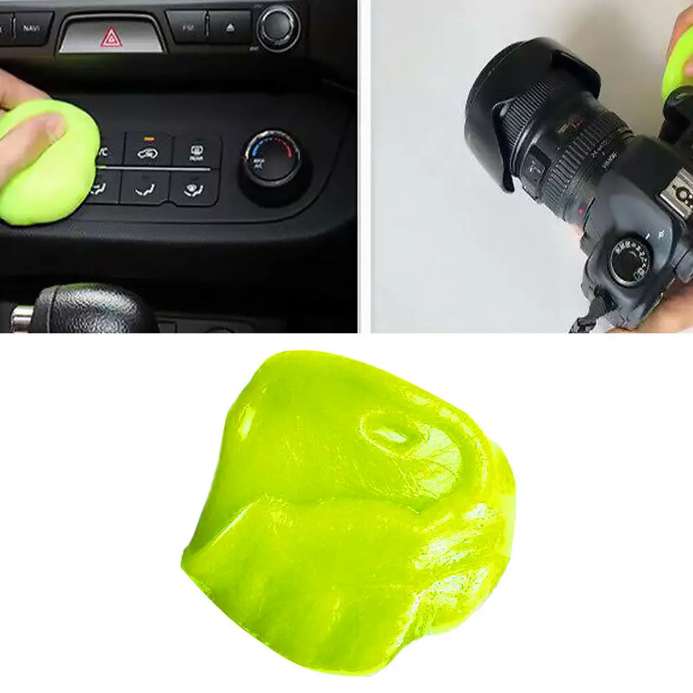 

Universal Dust Removing Gel Keyboard Cleaner Random Color Computer Laptop Car Interior Cleaning Tool Non-Sticky Elastic Dust