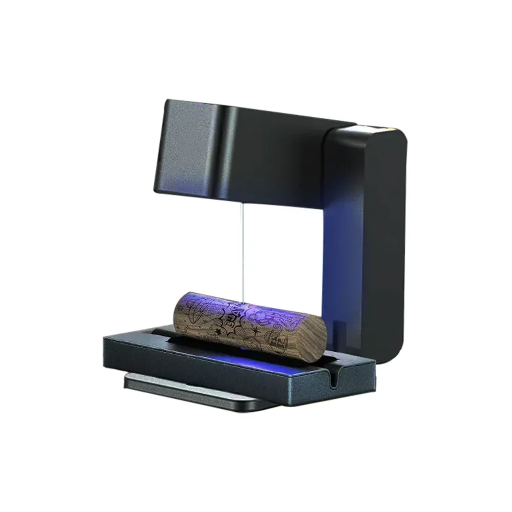 NOUVELLE mini machine de gravure pliante pour logo cuir bambou