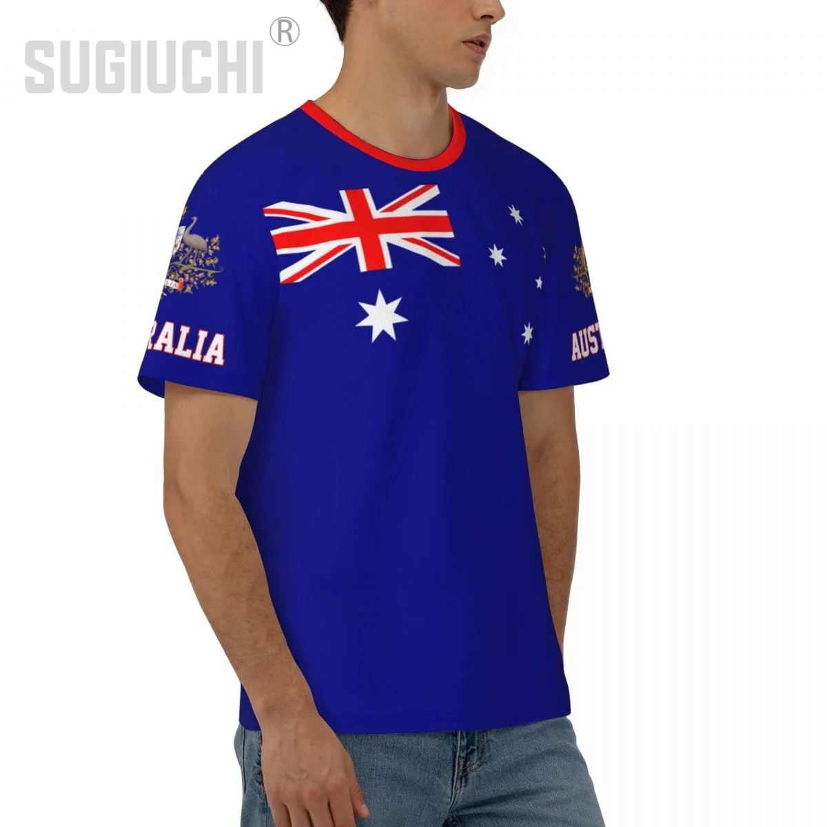 Unisex Nation T-shirt Australia Flag Australian Aussie T-shirts jersey For Men Women Soccer Football Fans Gifts Custom clothes