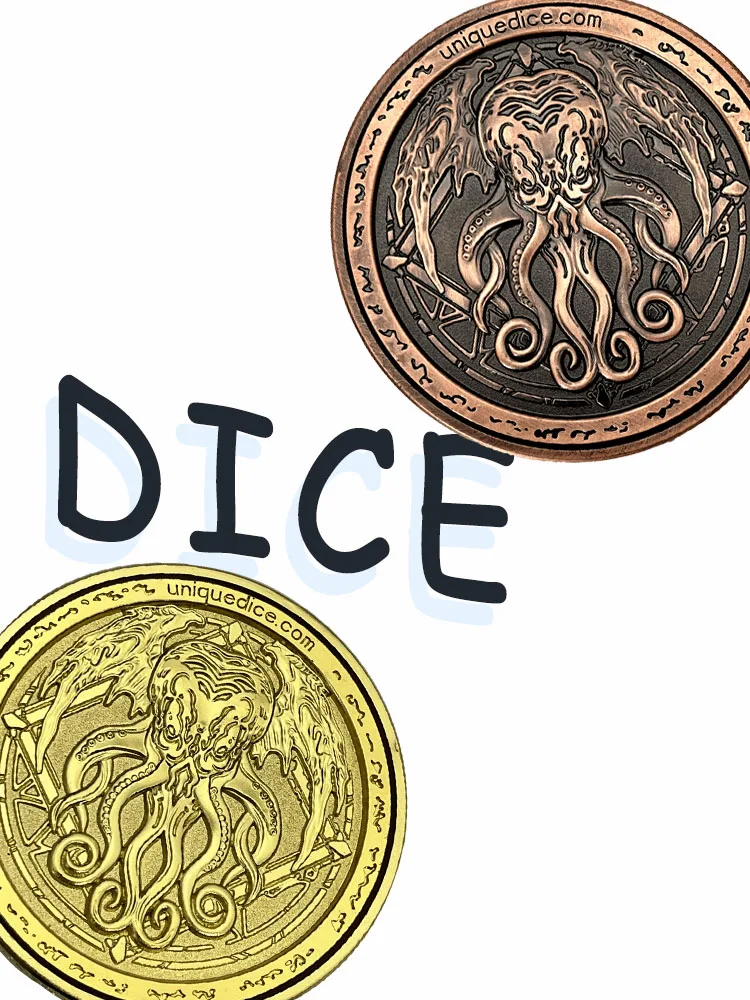 

Zinc Alloy Metal RPG DND Dice Set - 1 Sets King Dice Collection, Tabletop Gaming Dice, Collector's Gift for Adult Gamers