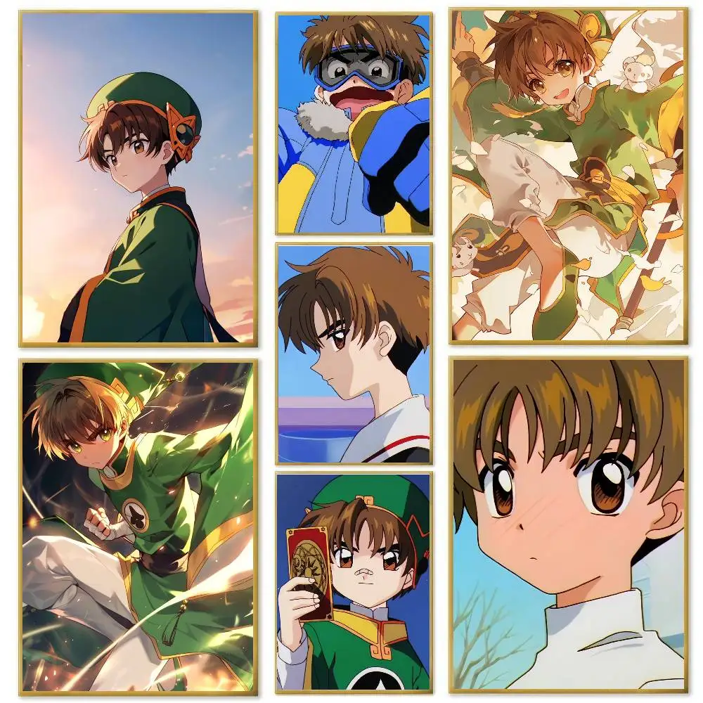 Li Xiaolang Animation Cardcaptor Sakura Poster Art Sticky Wall Waterproof Home Living Room Bedroom Bar Aesthetic Decoration
