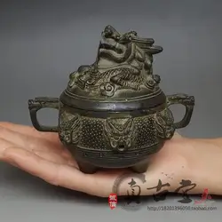 Antique Bronze, Antique Pure Copper, Kowloon Incense Burner Ornaments, Aromatherapy Stoves, Incense, Home Decoration, Craft Gift