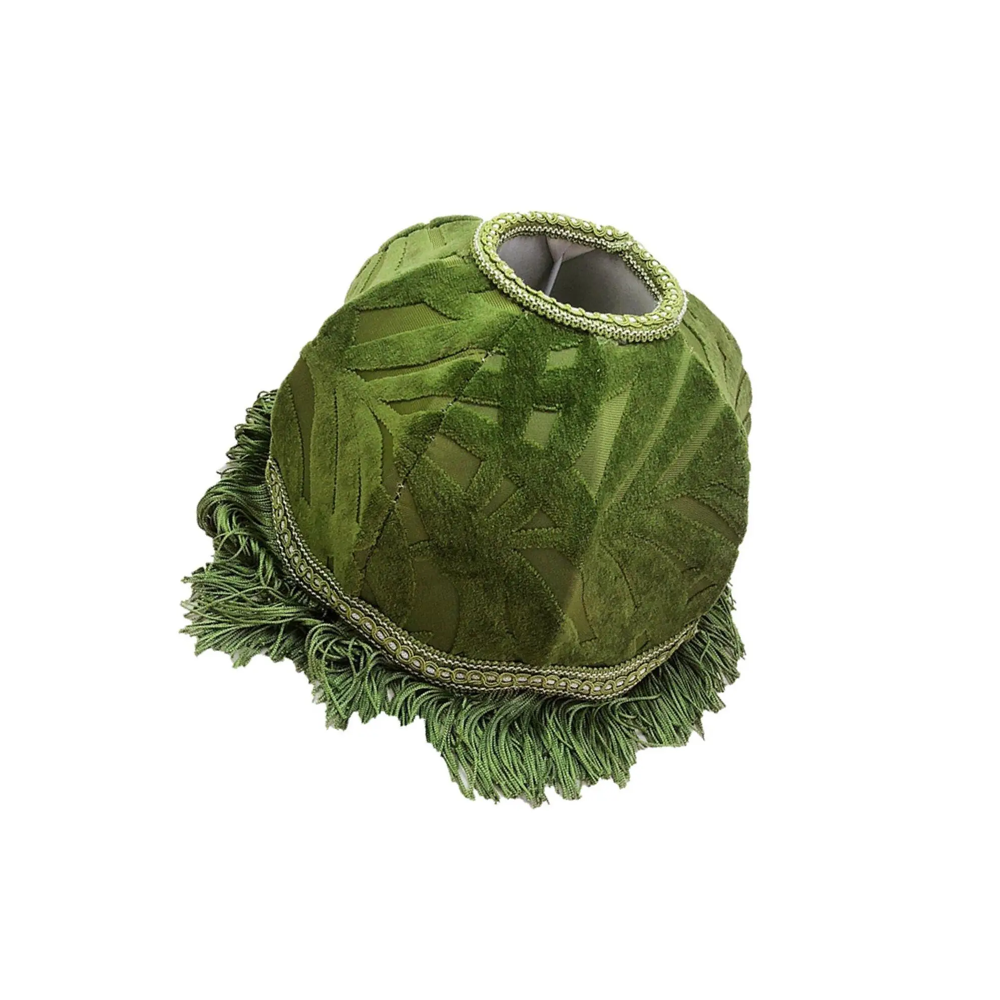 

Абажур с геометрической отделкой бахромой 70S для прикроватного барабана для гостиной