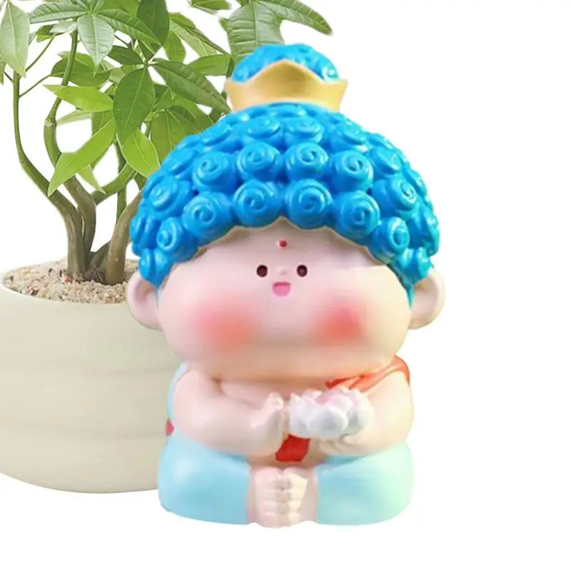 Anime Figures Buddhism Theme Figure Dolls Car Decoration Collectible Toy Cute Figures Creative Toy For Girls And Women