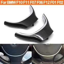 Interior Car Steering Wheel Cover Panel Trim For BMW 5 5GT 6 7 Series F10 F11 F07 F06 F12 F01 F02 32336787421 32336787441