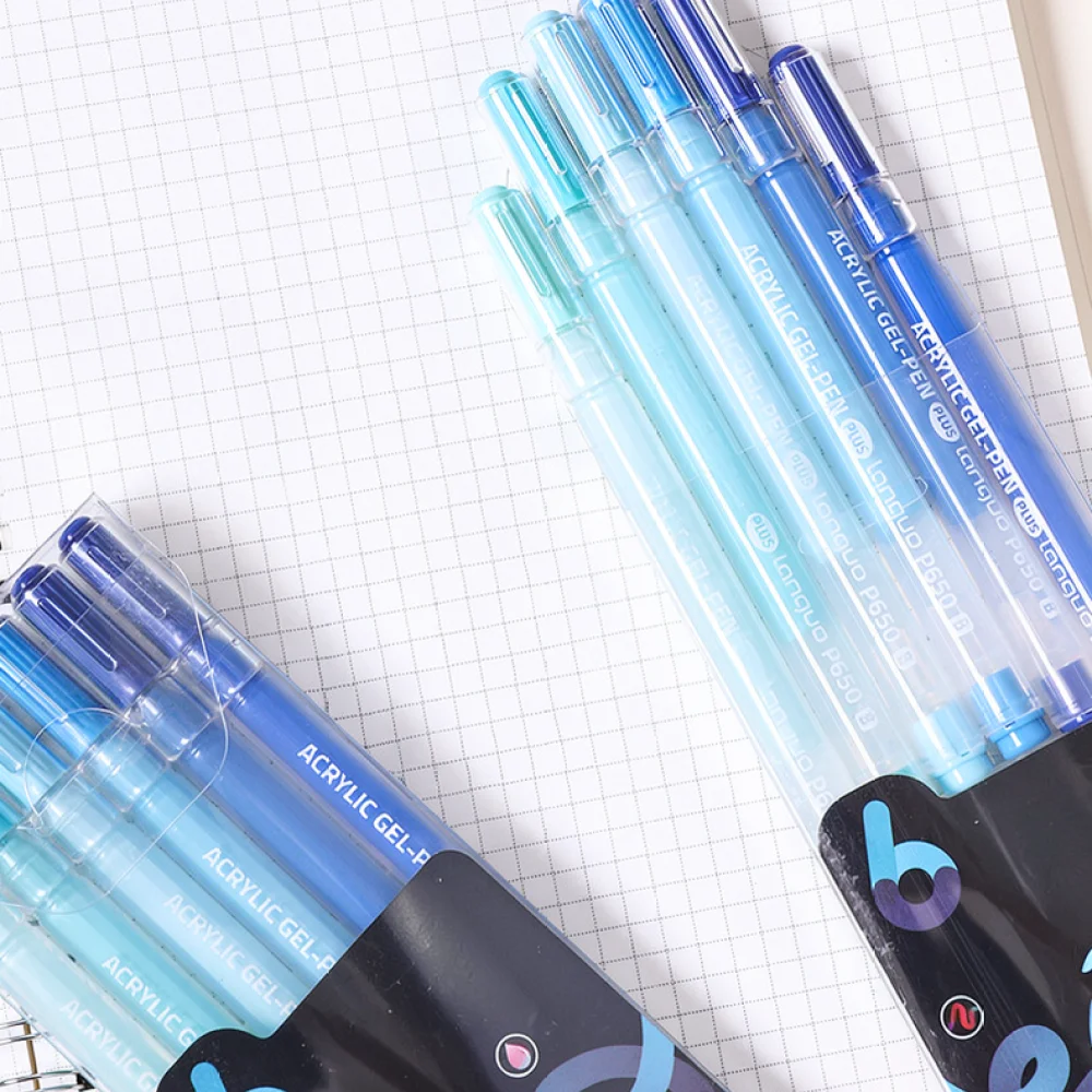 For For Mujiang Paint Markers Drawing Art Supplies Student Stationery Journaling Scrapbook Decor Smooth Writing Permanent Set
