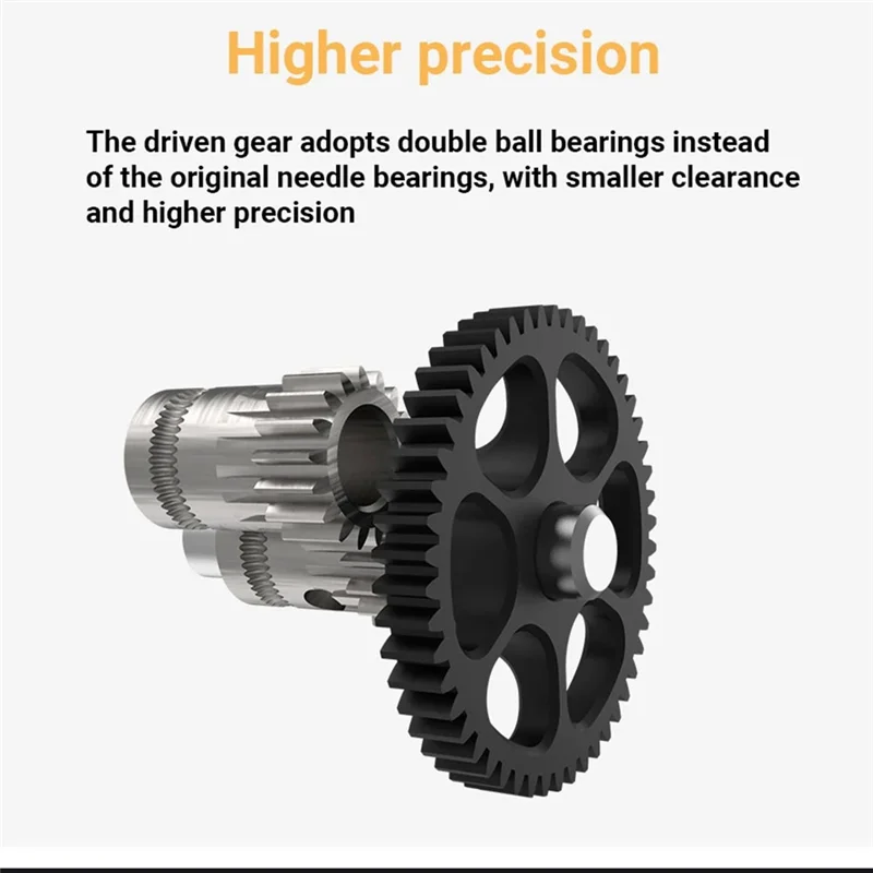 

CNC Pom Hardened Steel Higher Precision 1-Piece Gear Kit For VORON 0.2 2.4 Trident CW1 CW2 Spare Parts Parts-B61B