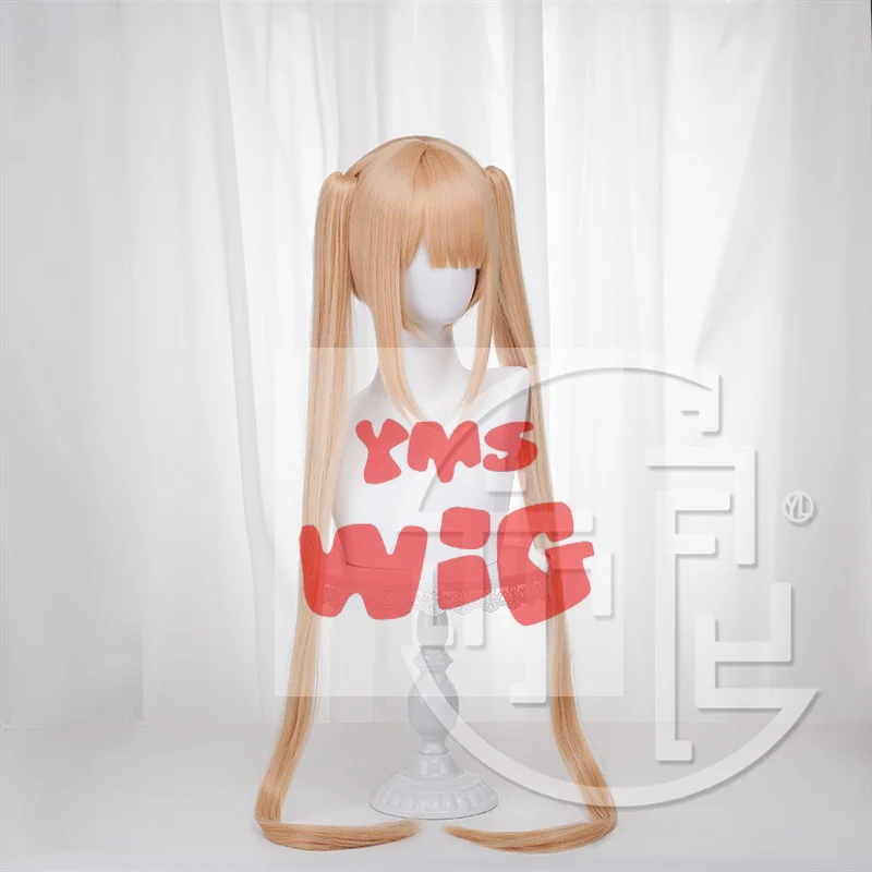 Game Azur Lane Dead or Alive 5 Ultimate Marie Rose Cosplay Pruik Leuke lange dubbele paardenstaart Marie Rose Dames Cosplay Pruik Kerstmis