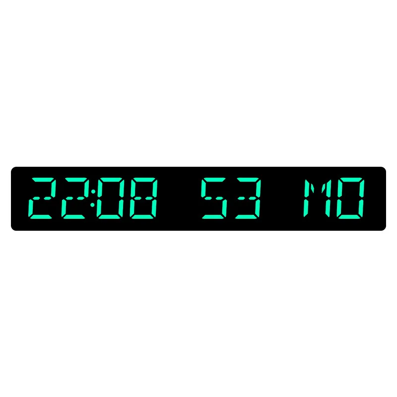 Adjustable Brightness Desktop Alarm Home Decor Time Management White Red Precise Timekeeping Digital Clock Alarm Clock