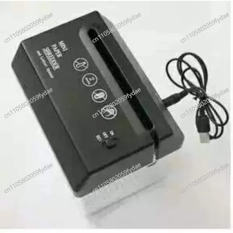 Portable Mini Paper Shredder Electric USB Battery Operated Shredder Documents Paper Cutting Tool for Home Office