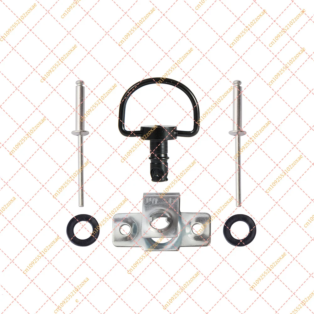 YF 5 Sets Motorcycle Fairing Fasteners Quick Release D-rings Clips Bolts Screws Fit for Racing Sport Bikes Universal Accessories