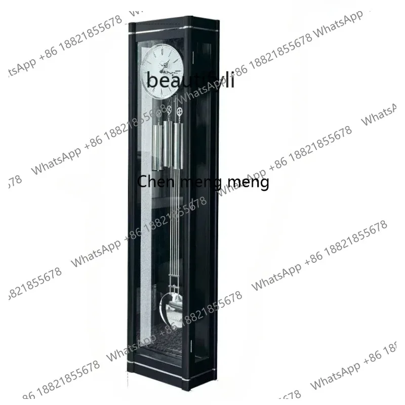 

LHY26 ssss 26 Light Luxury the Grandfather Clock Modern Minimalist Chinese Style Large Clock Creative Vertical Pendulum Clock