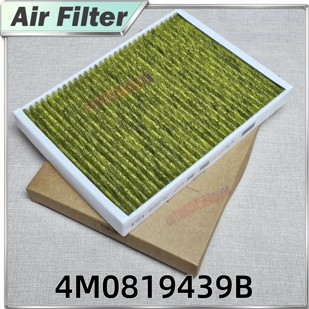 Car Cabin Air Filter 4M0819439B For VW TOUAREG AUDI B9 A4 C8 A6 D5 A8 A5 A7 Q5 Q7 Q8 E-TRON 30 35 40 45TFSI 2.0TDI 3.0 2015-