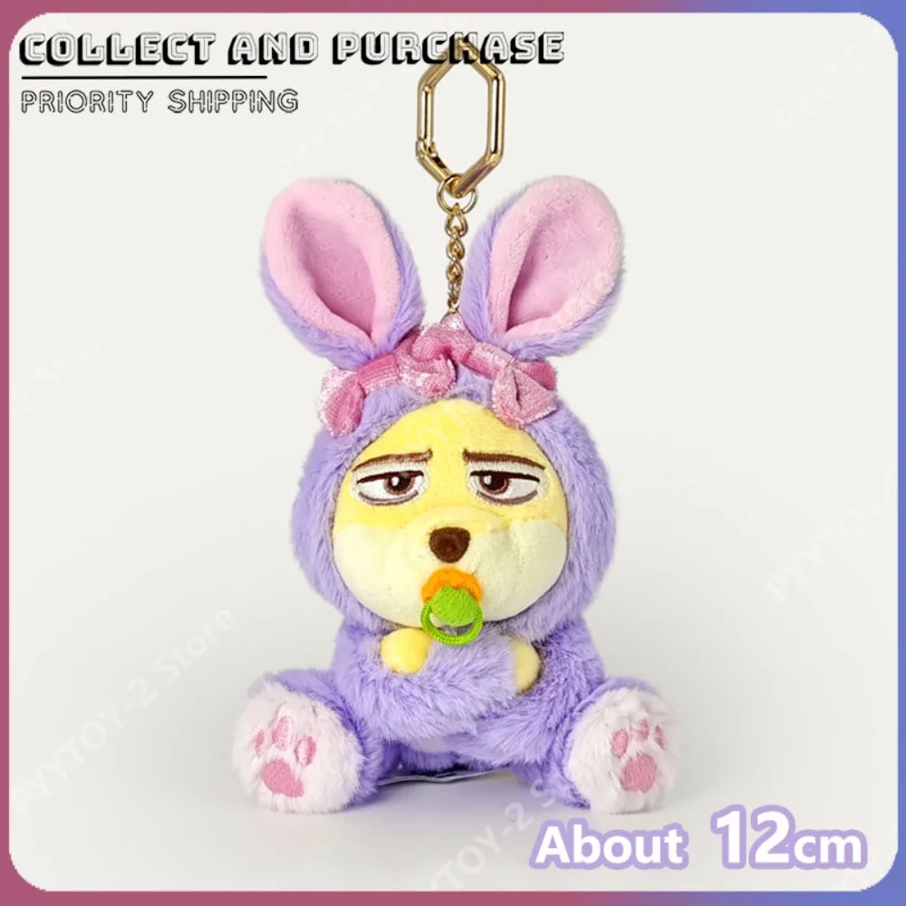 

Zootopia Finnick Plush Dolls Disney Backpack Pendant Keychain Cute Cartoon Soft Stuffed Doll ACG Toys Figure Birthday Gifts