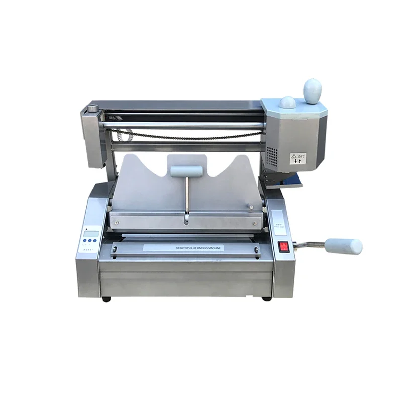 

glue Binding Machine Desktop Hot Melt Glue machine manual book of glue binding machine