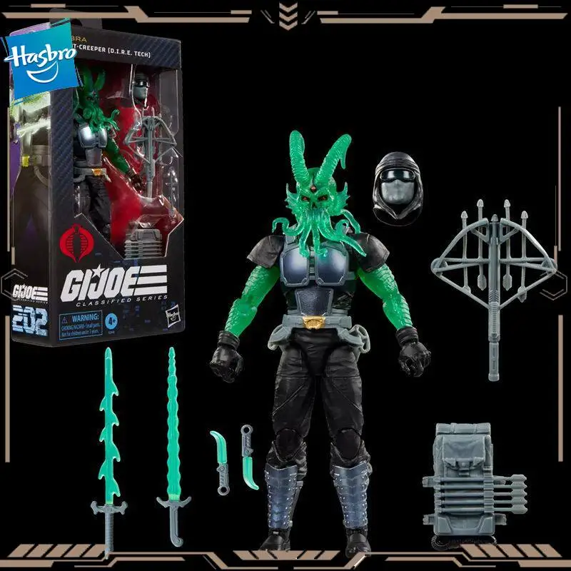 

Hasbro Original G.I. Joe Classified Series Cobra Night-Creeper(D.I.R.E.TECH)Action Figure Toys for Boys Girls Gift Collectible