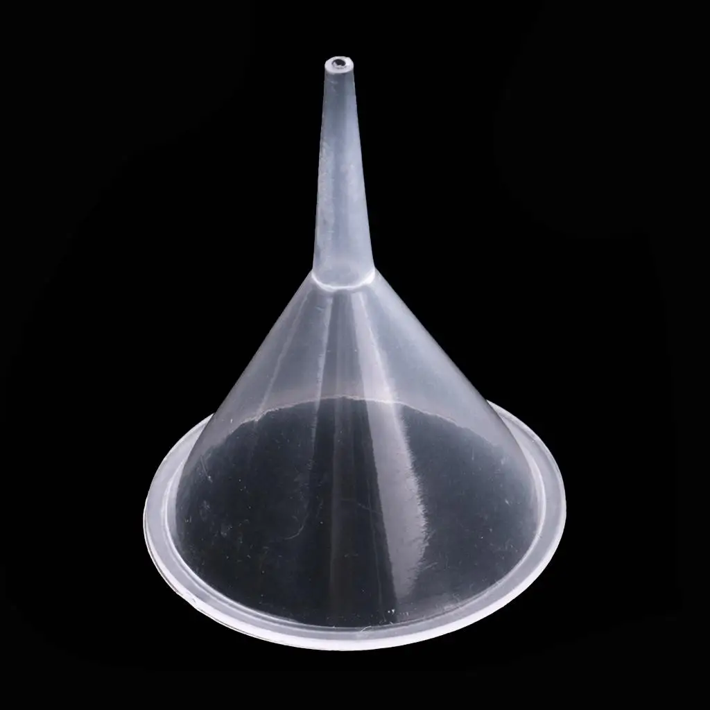 Plastic Mini Funnels for Miniature Bottles, Essential Oil Bottles, Cooking Spices Liquids, Homemade Make-up Fillers