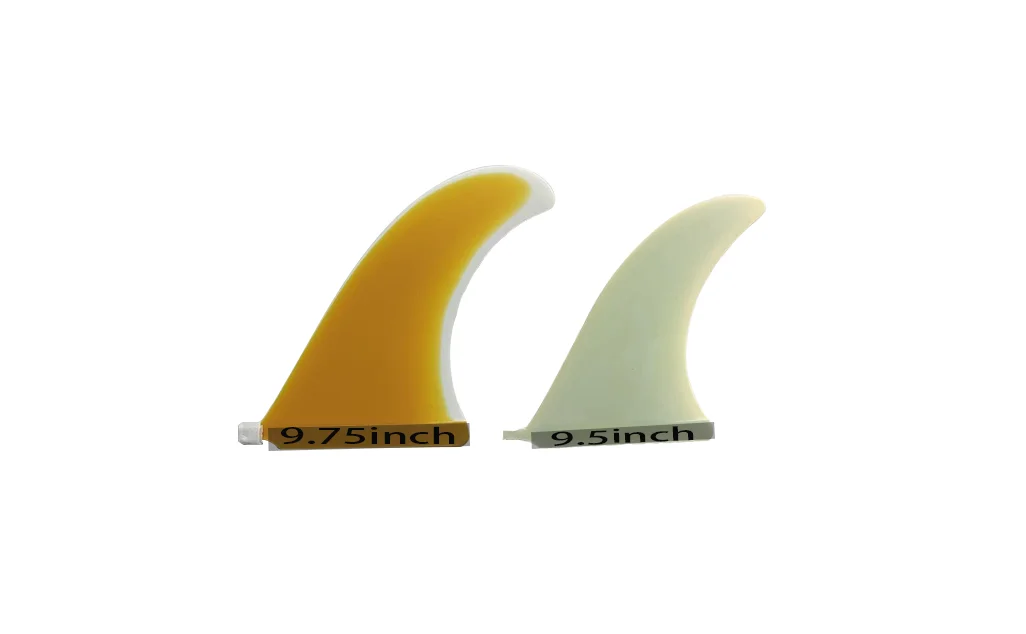 

9.5-9.75 Inch Surfboard Tail Fin Kit Fiberglass Material Surfboard Single Tail Rudder Stability Wave Controlling Gadget Longboar