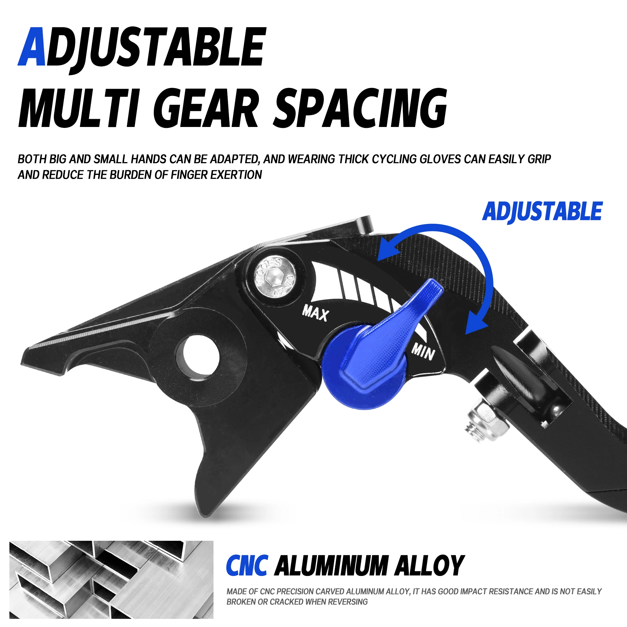 For SYM Cruisym 400 400i 2025-2026 Brakes Handle Motorcycle Cruisym400 CNC Adjustable With Parking Lock Stopper Brake Lever Set