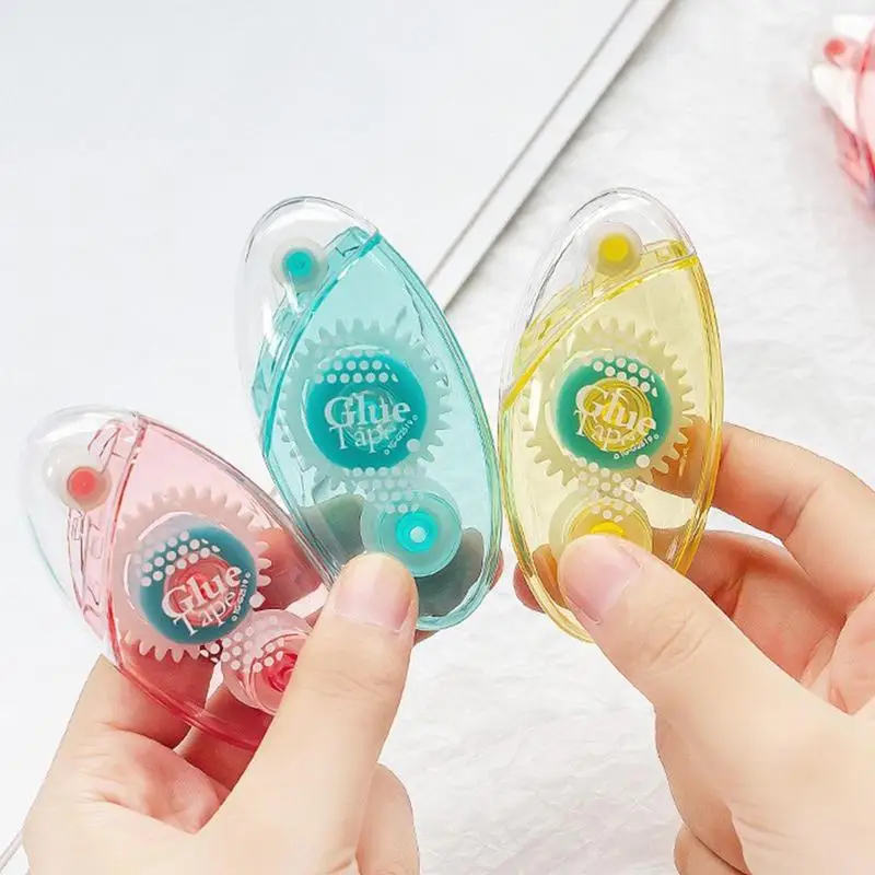 Adhesive Roller For Scrapbooking Journal Scrapbooking Tape Double-Sided Scrapbooking Paper Journal Tape Scrapbooking Glue Tape