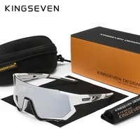 KINGSEVEN-gafas de sol de Anti-UV400 para ciclismo para hombre y mujer, lentes de protección solar UV400 para deportes de escalada, equipo de equitación
